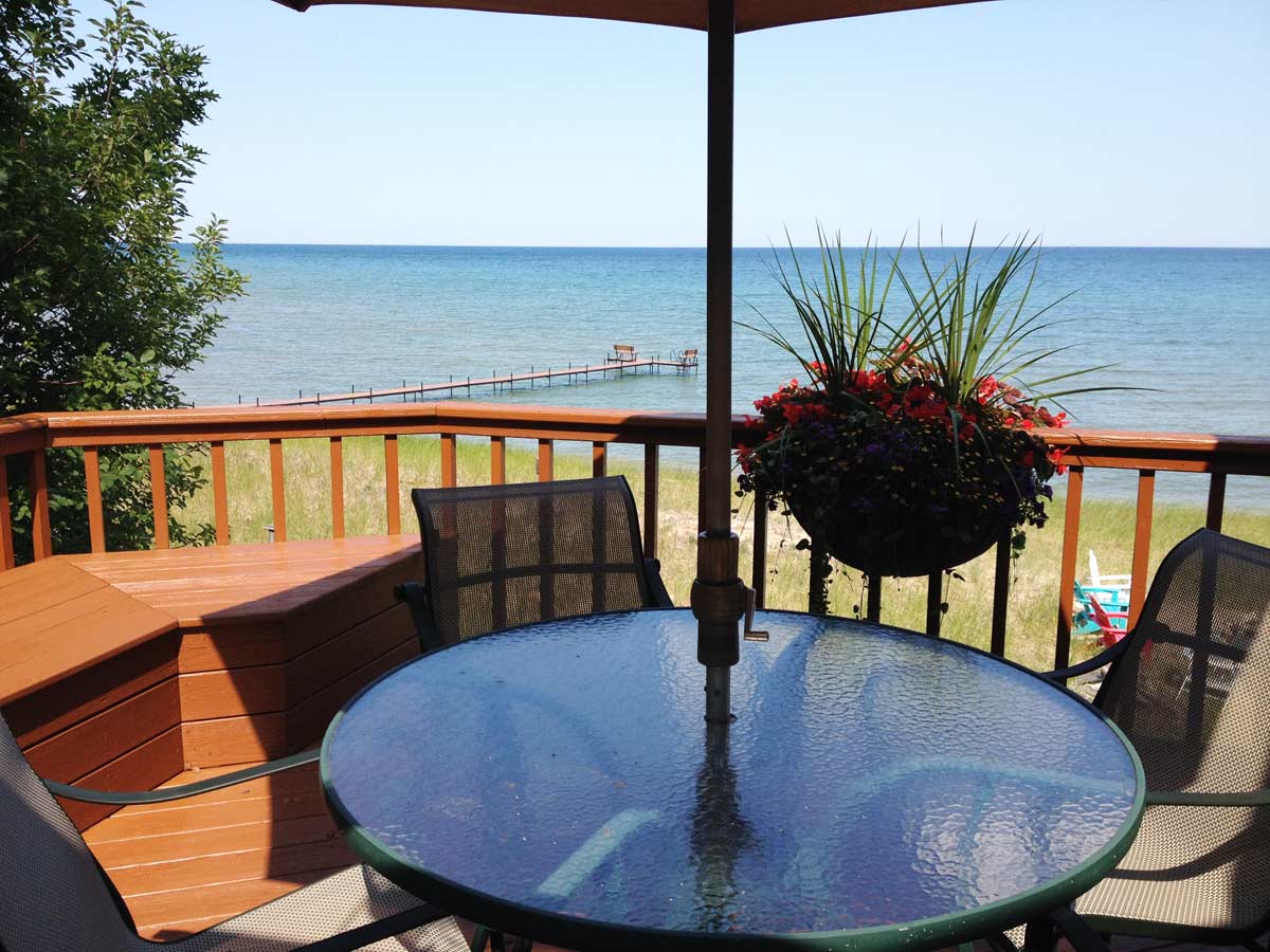 Creekside On Lake Michigan Vacation Rental With 330 Feet Of Beachfront