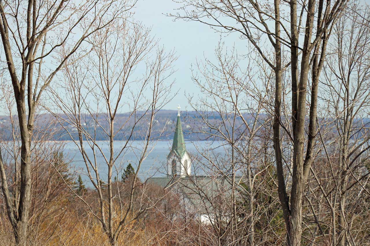 Harbor Bluff Vacation Rental Overlooking Downtown Harbor Springs