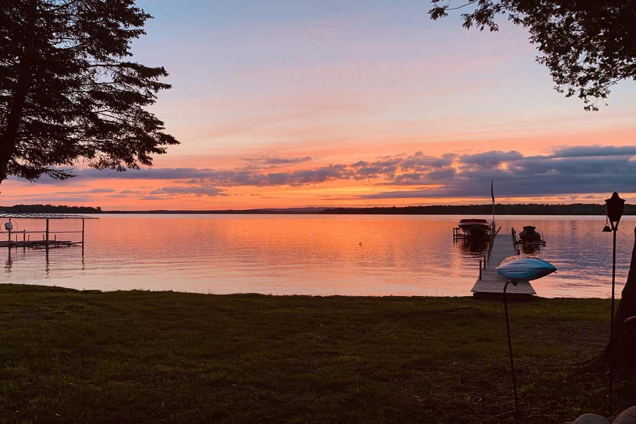 Sunset Shore on Pickerel Lake Pickerel Lake vacation rental with